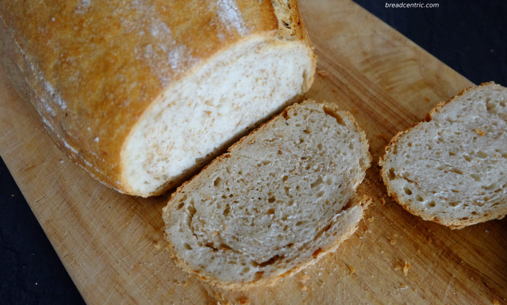 Basic kids’ bread on steroids - the crumb