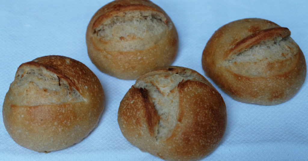 Yeast water rolls