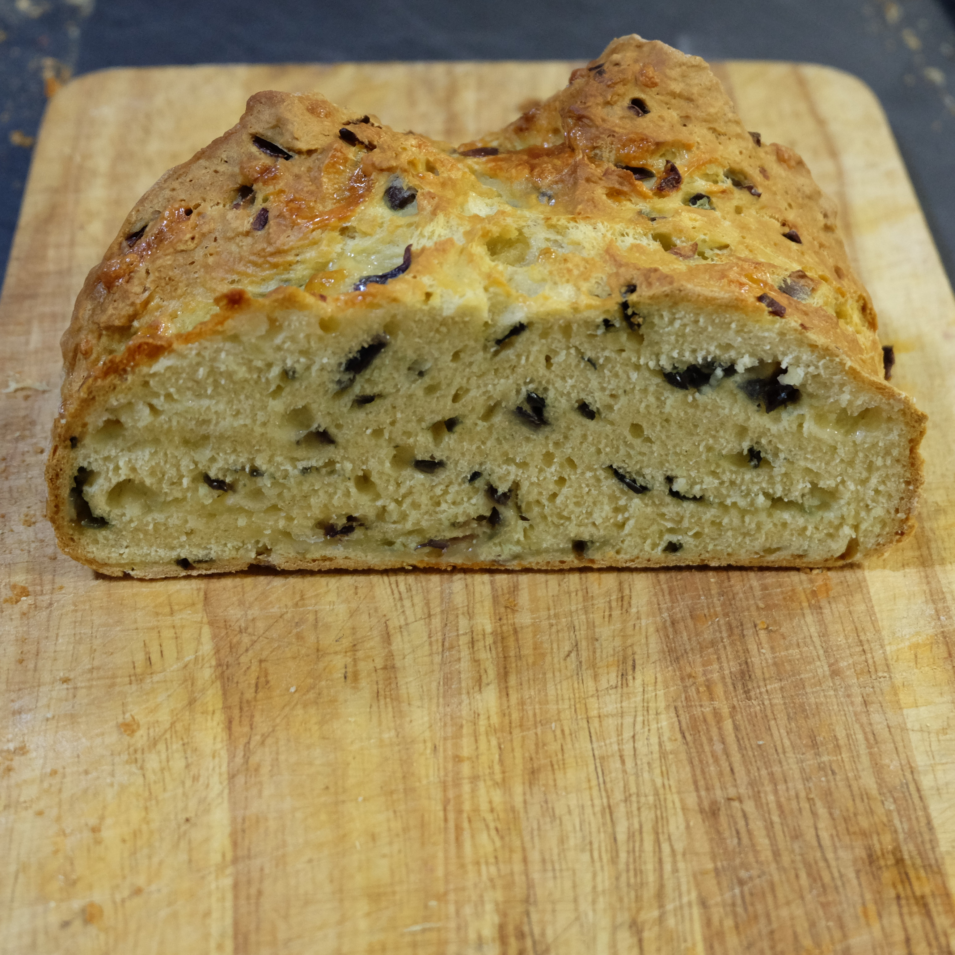 Cheese and onion soda bread
