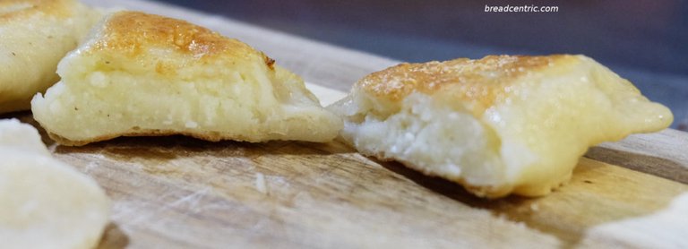 Podsmażone pierogi