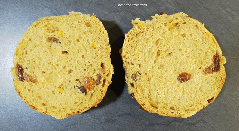 Hot cross buns - miękisz